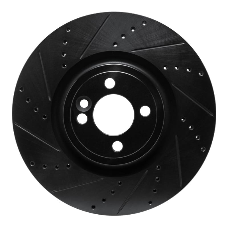 R1 Concepts — R1 13-13 Mini Cooper (Excl Clubman) Front Left Drilled & Slotted Black Brake Rotor
R1 Brake Rotor Drill