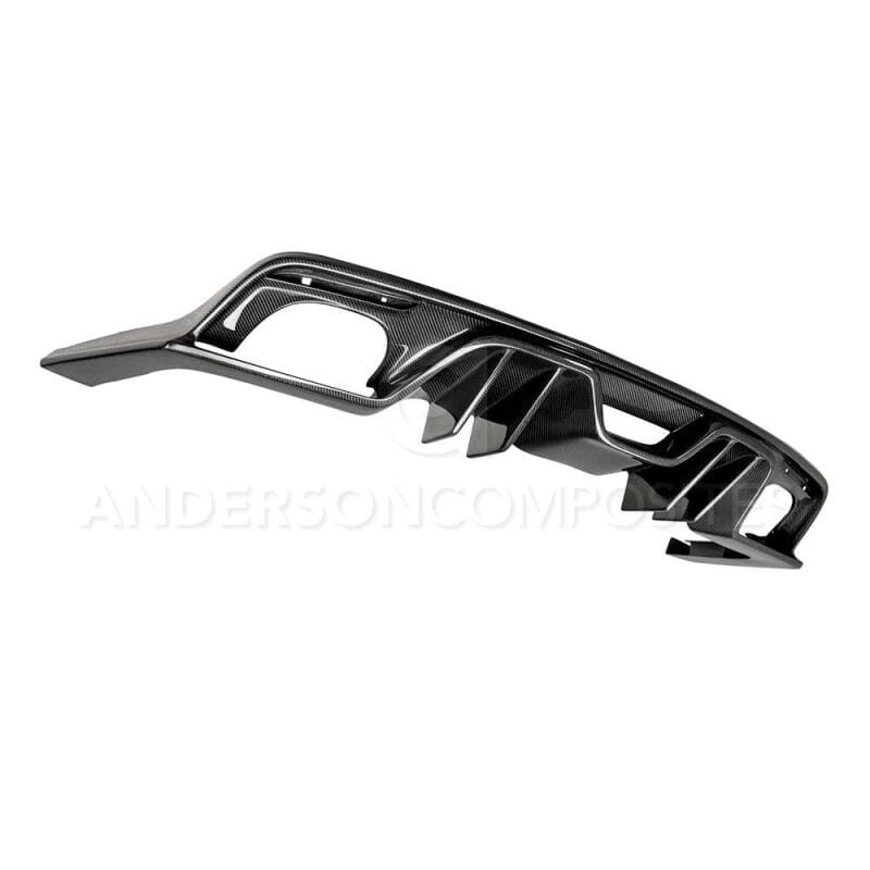 Anderson Composites — Anderson Composites 15-17 Ford Mustang Type-AR Rear Diffuser Quad Tip
Tailpipe Kit