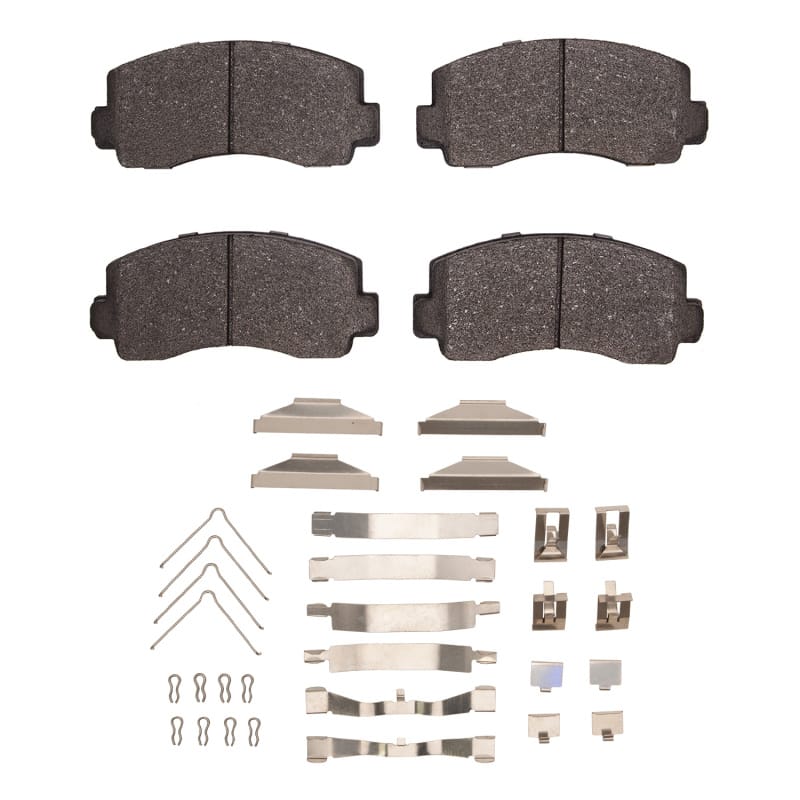 DFC — DFC 76-83 Dodge Colt Front 5000 Advanced Semi Metallic Brake Pads and Hardware Kit
DFC Brake Pad Set