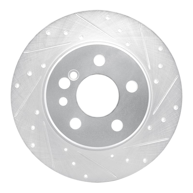 R1 Concepts — R1 91-99 Mercedes-Benz S350 Rear Right Drilled & Slotted Silver Brake Rotor
R1 Brake Rotor Drill