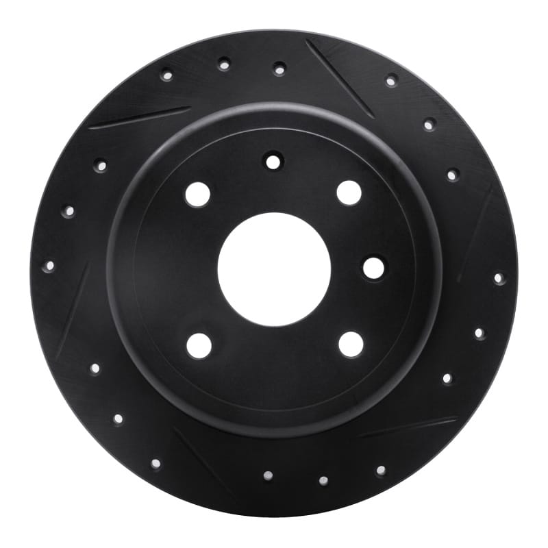 R1 Concepts — R1 04-10 Chevrolet Epica (Mexico) Rear Right Drilled & Slotted Black Brake Rotor
R1 Brake Rotor Drill