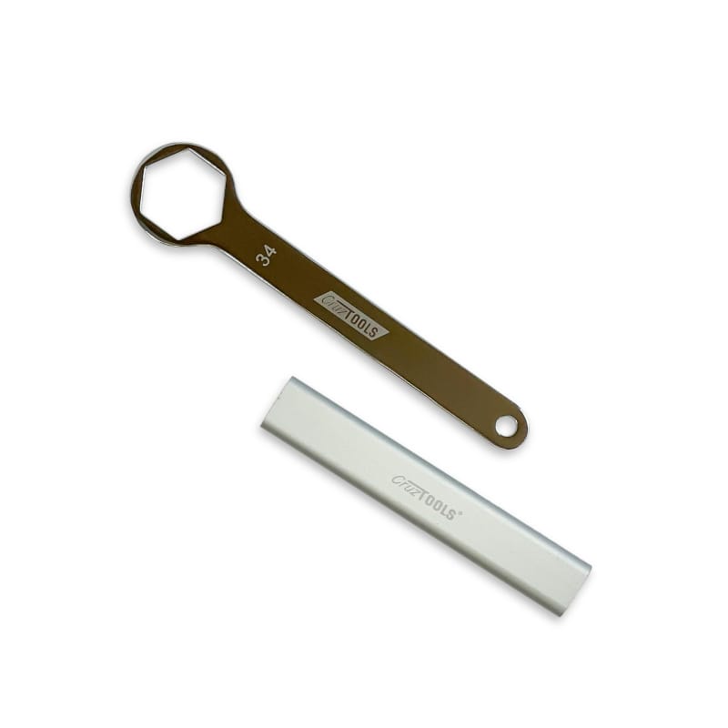 CruzTOOLS — CruzTOOLS 34mm Axle Wrench with Extension for BMW Motorcycles