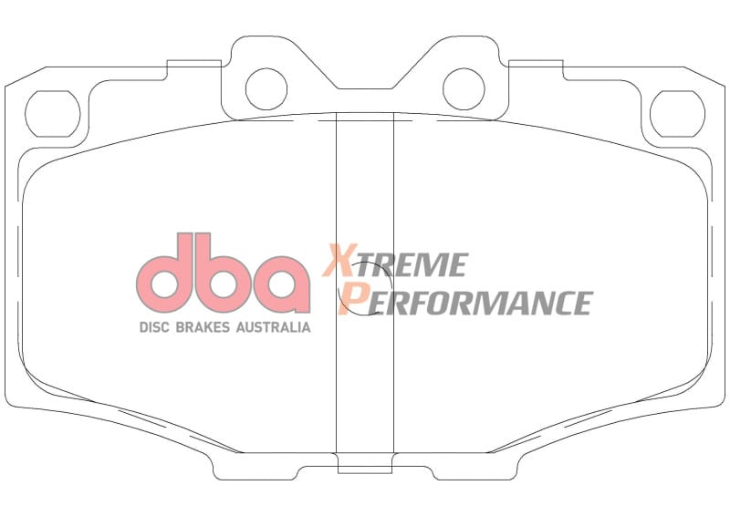 DBA — DBA 83-90 Toyota Land Cruiser XP Performance Front Brake Pads - Front
Brake Pad