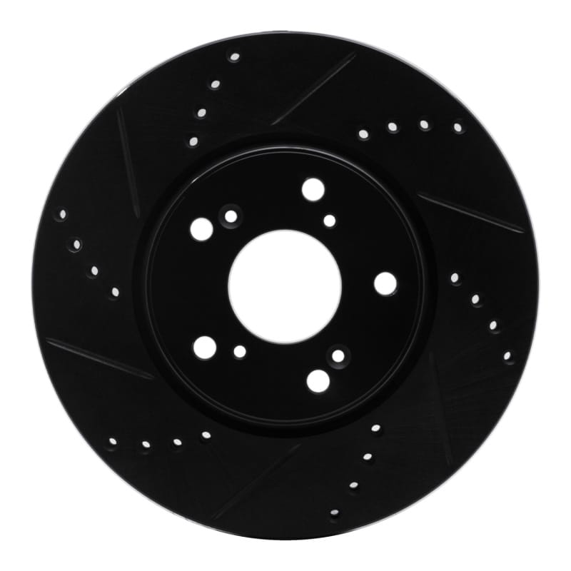 R1 Concepts — R1 13-25 Honda Civic Sedan Front Left Drilled & Slotted Black Brake Rotor
R1 Brake Rotor Drill