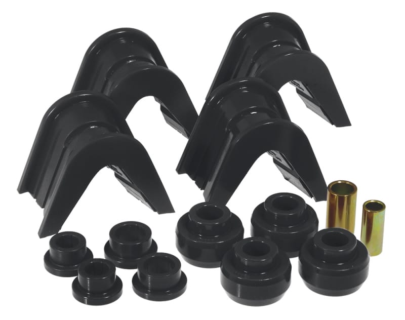 Prothane — Prothane 66-79 Ford Trucks 14-Piece Bushing Set - 4deg Offset - Black
STEERING BUSHINGS
