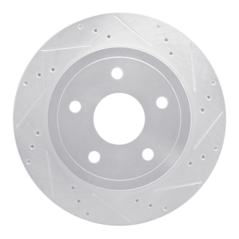 R1 Concepts — R1 04-06 Dodge Ram 1500 Pickup Rear Right Drilled & Slotted Silver Brake Rotor
R1 Brake Rotor Drill