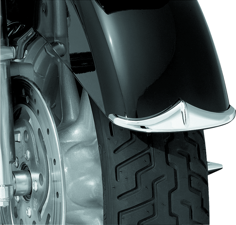 Kuryakyn — Leading Edge Front Fender Accent Chrome