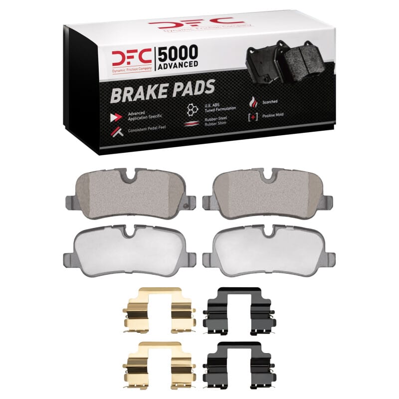 DFC — DFC 10-13 Land Rover Range Rover Sport Rear Euro 5000 Ceramic Brake Pads and Hardware Kit
DFC EURO Pads + HW