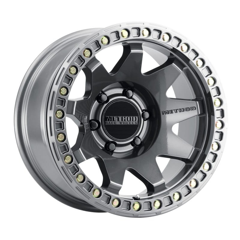 Method Wheels — Method MR108 17x9 -44mm Offset 6x5.5 106.25mm CB Gloss Titanium w/BH-H24125-38 Wheel