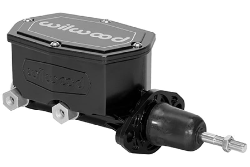 Wilwood — Wilwood Corvette C2 Compact Tandem Master Cylinder - 7/8in Bore Black