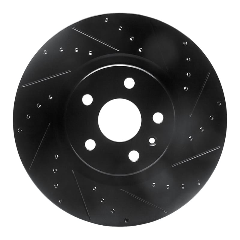 R1 Concepts — R1 08-17 Cadillac CTS Front Right Drilled & Slotted Black Brake Rotor
R1 Brake Rotor Drill