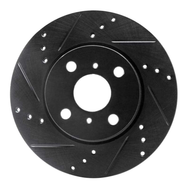 R1 Concepts — R1 12-15 Scion IQ Front Left Drilled & Slotted Black Brake Rotor
R1 Brake Rotor Drill