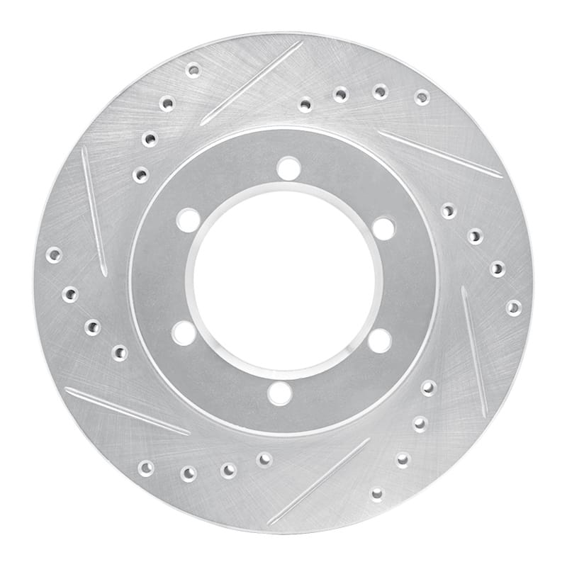 R1 Concepts — R1 98-15 Nissan NP300 (Mexico) Front Left Drilled & Slotted Silver Brake Rotor
R1 Brake Rotor Drill