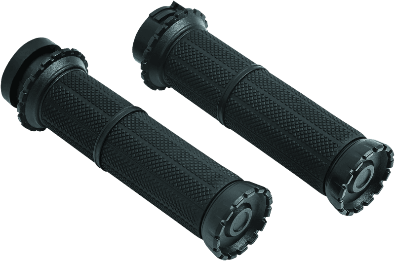 Kuryakyn — Kuryakyn Riot Grips Dual Cable Satin Black