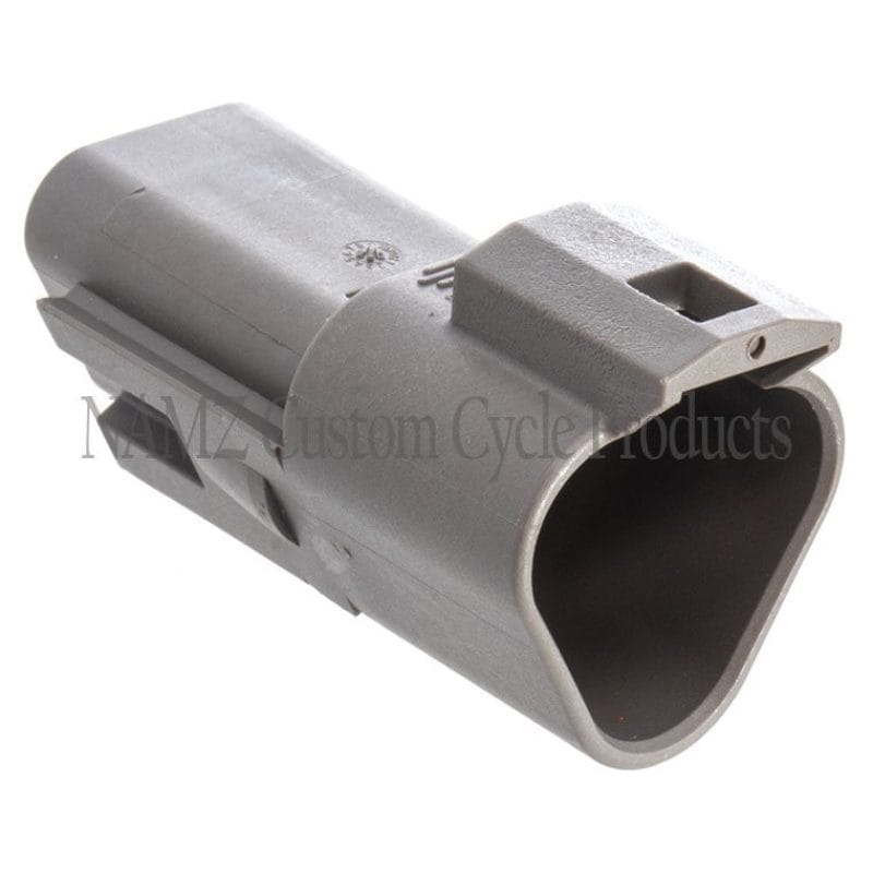 NAMZ — NAMZ Deutsch DT Series 3-Wire Receptacle & Wedgelock - Gray (HD 72123-94GY)