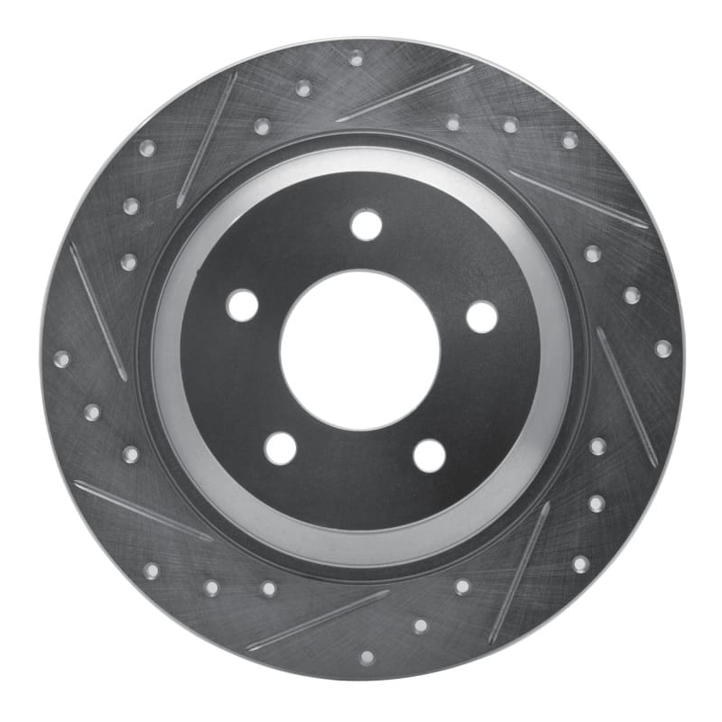 R1 Concepts — R1 06-15 Mazda 5 Rear Left Drilled & Slotted Silver Brake Rotor
R1 Brake Rotor Drill