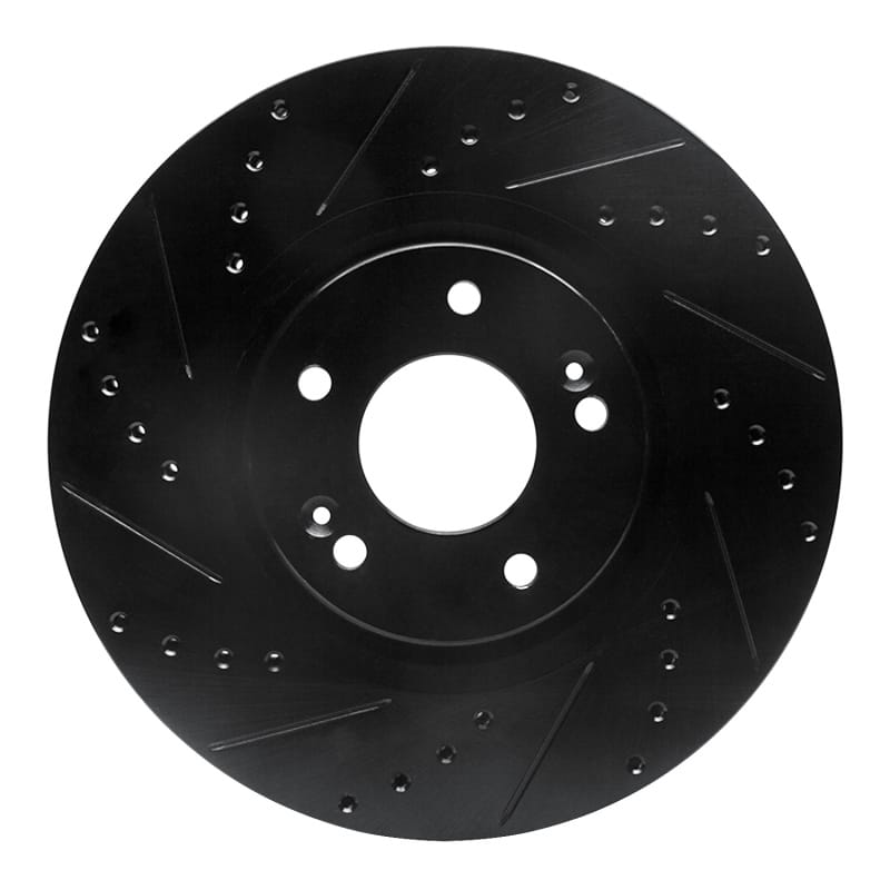 R1 Concepts — R1 15-21 Kia Sedona Front Left Drilled & Slotted Black Brake Rotor
R1 Brake Rotor Drill
