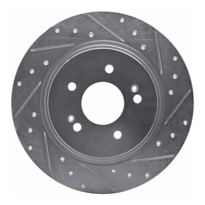 R1 Concepts — R1 19-25 Hyundai SANTA FE Rear Right Drilled & Slotted Silver Brake Rotor
R1 Brake Rotor Drill