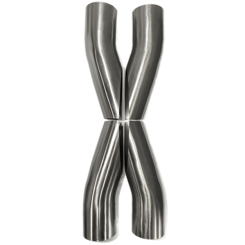 Stainless Bros — Stainless Bros 2.5in Diameter SS304 X-Pipe ( Ready To Weld )