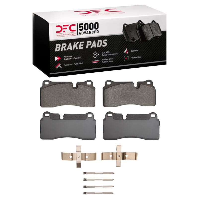 DFC — DFC 15-21 BMW M3 Rear 5000 Advanced Low Metallic Brake Pads and Hardware Kit
DFC Brake Pad Set