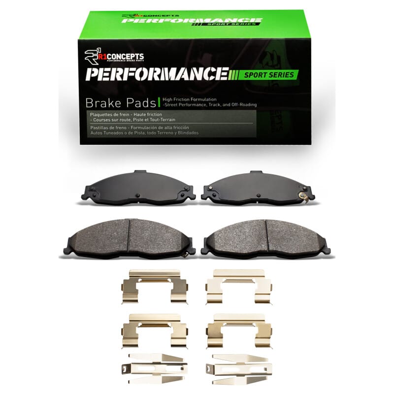 R1 Concepts — R1 98-02 Chevrolet Camaro Front Performance Sport Pads & Hardware Kit
R1 Performance Sport