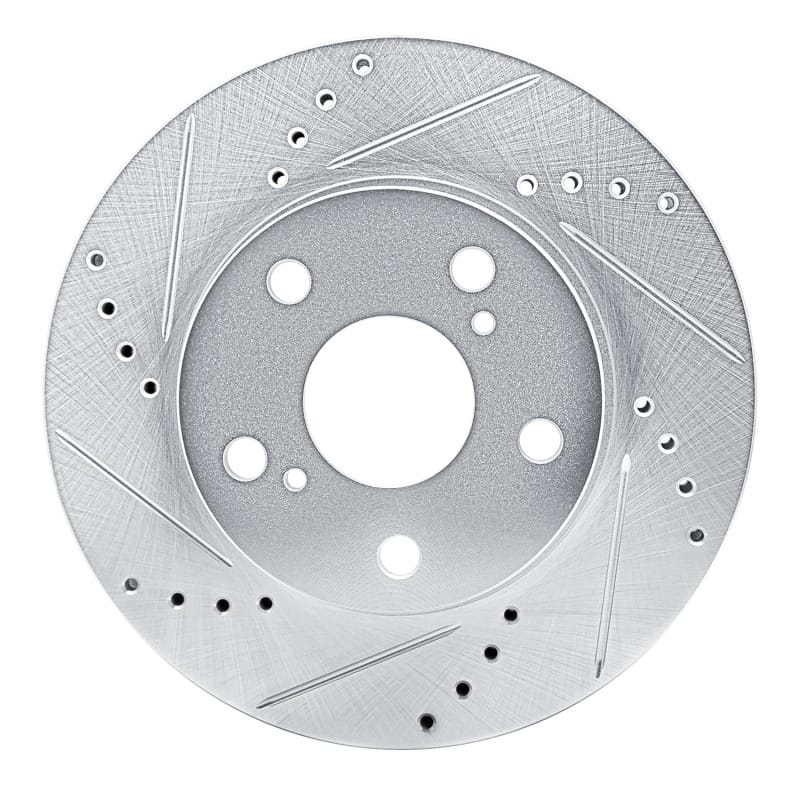 R1 Concepts — R1 13-19 Toyota Hilux (Mexico) Front Left Drilled & Slotted Silver Brake Rotor
R1 Brake Rotor Drill