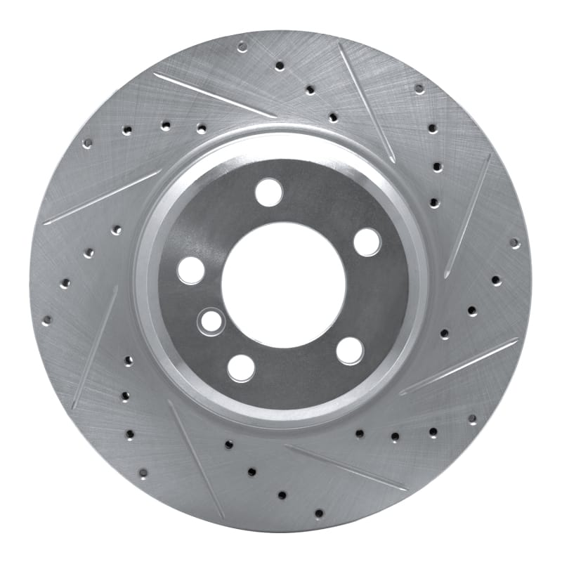 R1 Concepts — R1 02-08 BMW 750LI Front Right Drilled & Slotted Silver Brake Rotor
R1 Brake Rotor Drill