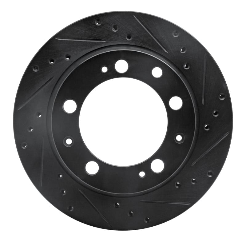 R1 Concepts — R1 87-89 Porsche 944 Except Turbo Rear Right Drilled & Slotted Black Brake Rotor
R1 Brake Rotor Drill
