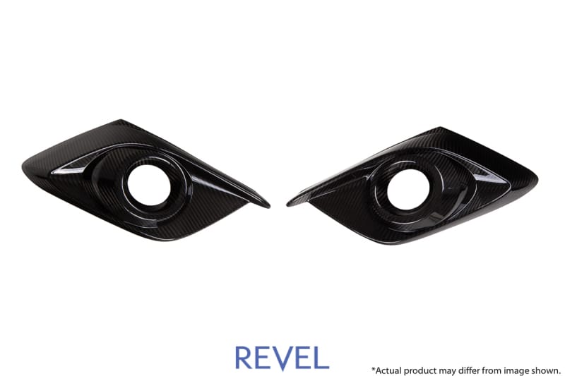 Revel — Revel GT Dry Carbon Fog Light Covers (Left & Right) 14-17 Mazda Mazda3 - 2 Pieces