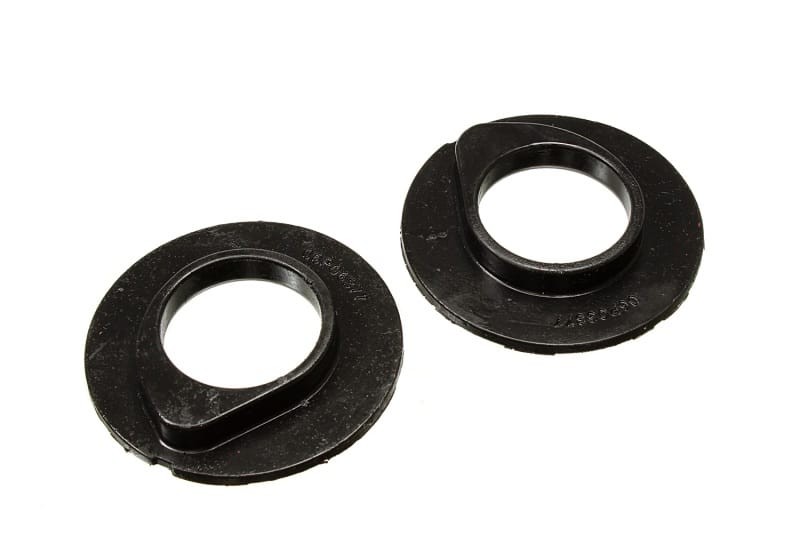 Energy Suspension — Energy Suspension 90-96 Ford F-150/Ford Bronco Front Coil Spring Isolator Set - Black
CoilSprngInsulator