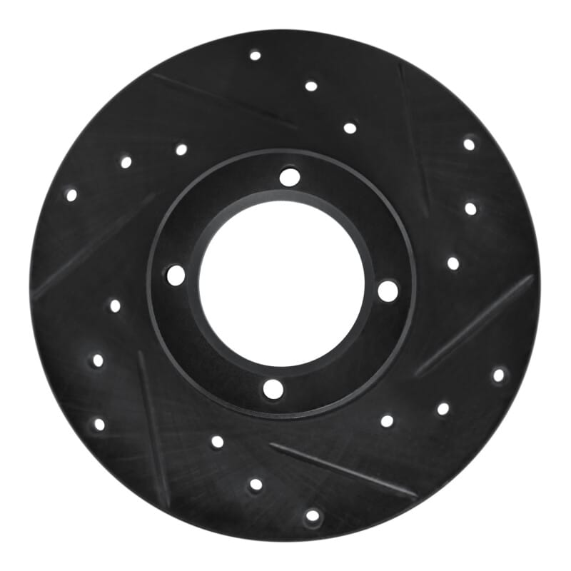 R1 Concepts — R1 80-83 Subaru GL Front Right Drilled & Slotted Black Brake Rotor
R1 Brake Rotor Drill