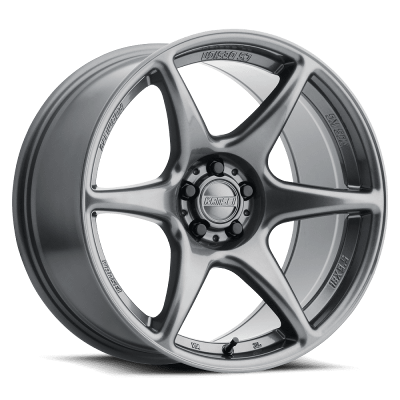 Kansei — Kansei K11G Tandem 15x7in / 4x114.3 BP / 0mm Offset / 73.1mm Bore - Gunmetal Wheel