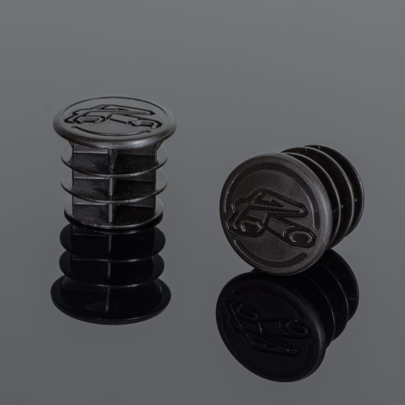 Renthal — Renthal Fatbar 36 End Plugs Grip - Black