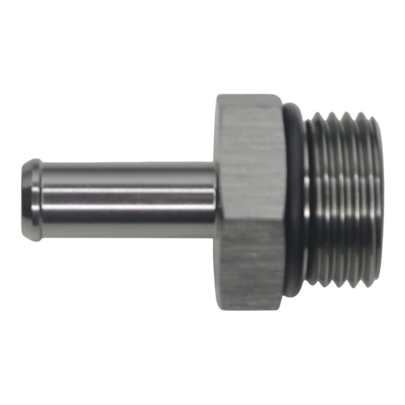 DeatschWerks — DeatschWerks 10AN ORB Male to 3/8in Male Barb Fitting - Anodized DW Titanium
Lines & Fittings