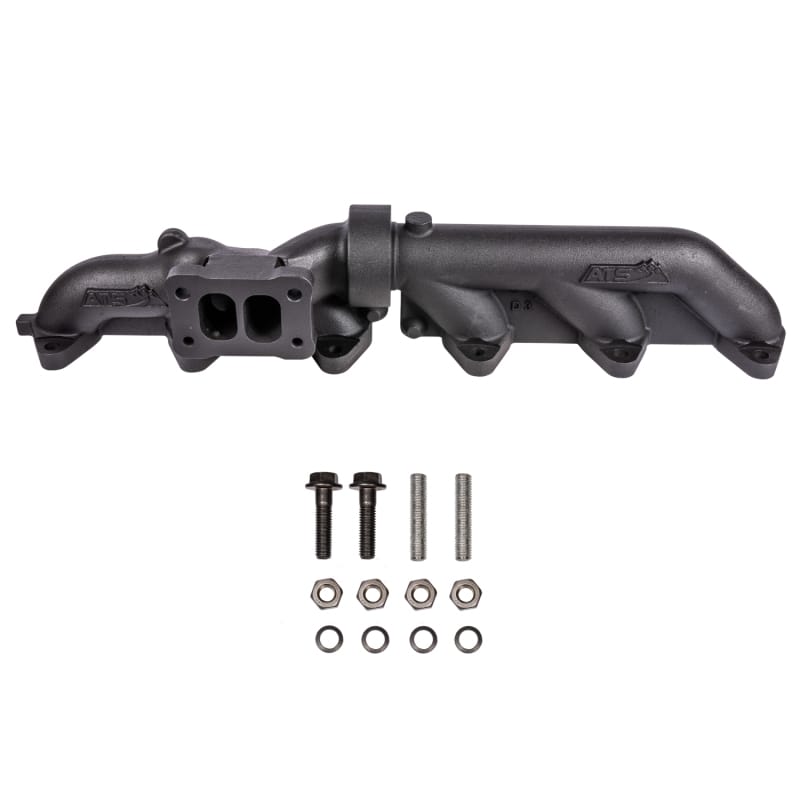 ATS Diesel — ATS Diesel 03-07 5.9L Cummins 2Pc Wide Flange T3 Pulse Flow Exhaust Manifold w/ Flange Hardware