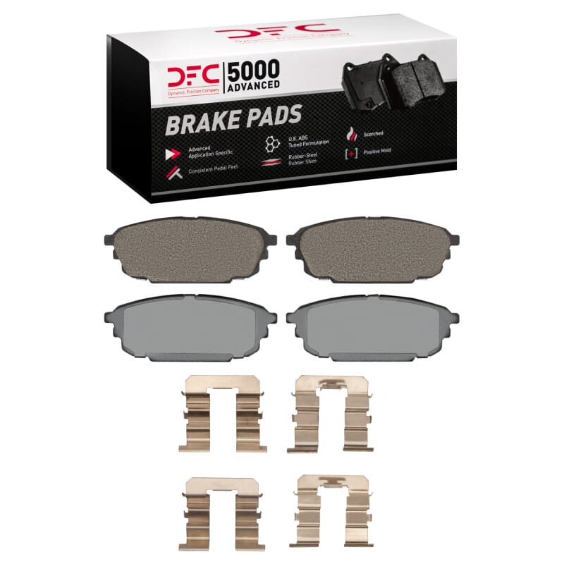 DFC — DFC 01-03 Mazda Protege Rear 5000 Advanced Ceramic Brake Pads and Hardware Kit
DFC Brake Pad Set