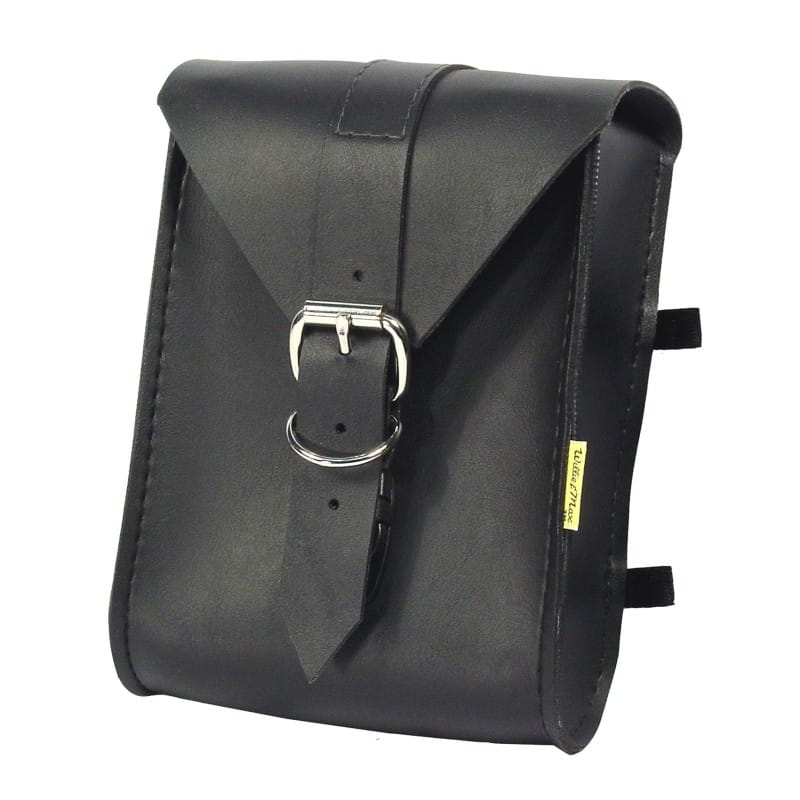Willie & Max — Willie & Max Universal Fit Mini Sissy Bar Bag (6 in L x 8 in W x 3 in H) - Black