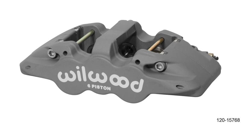 Wilwood — Wilwood Caliper-Aero6-R/H - Type III Ano 1.62/1.12/1.12in Pistons 1.25in Disc
BRAKE CALIPER