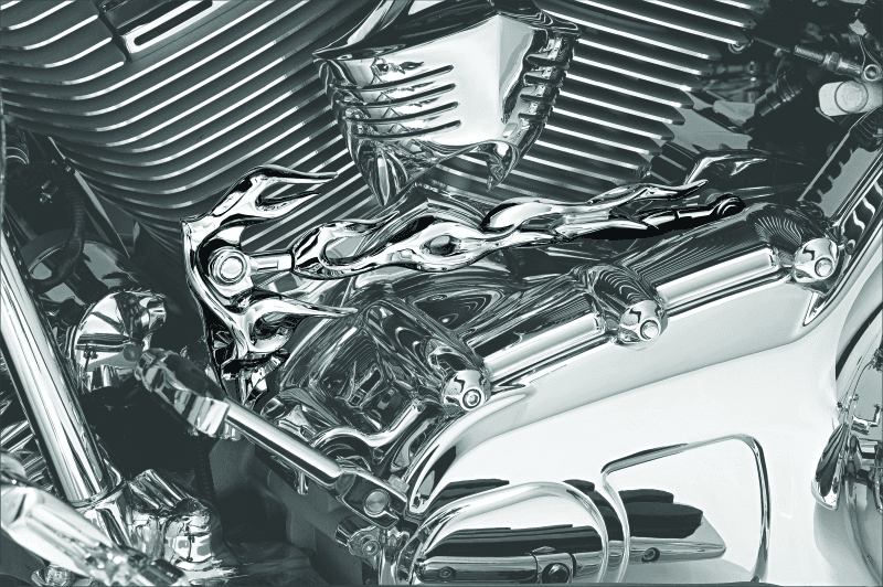Kuryakyn — Flame Shift Linkage Chrome