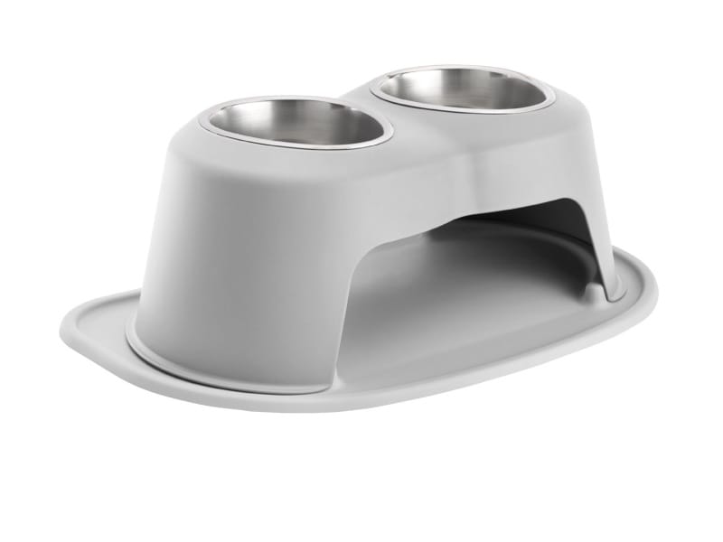 WeatherTech — WeatherTech Pet Feeding System Double High 32oz 8in. Stainless Bowl - Light Grey
Dog Bowl
