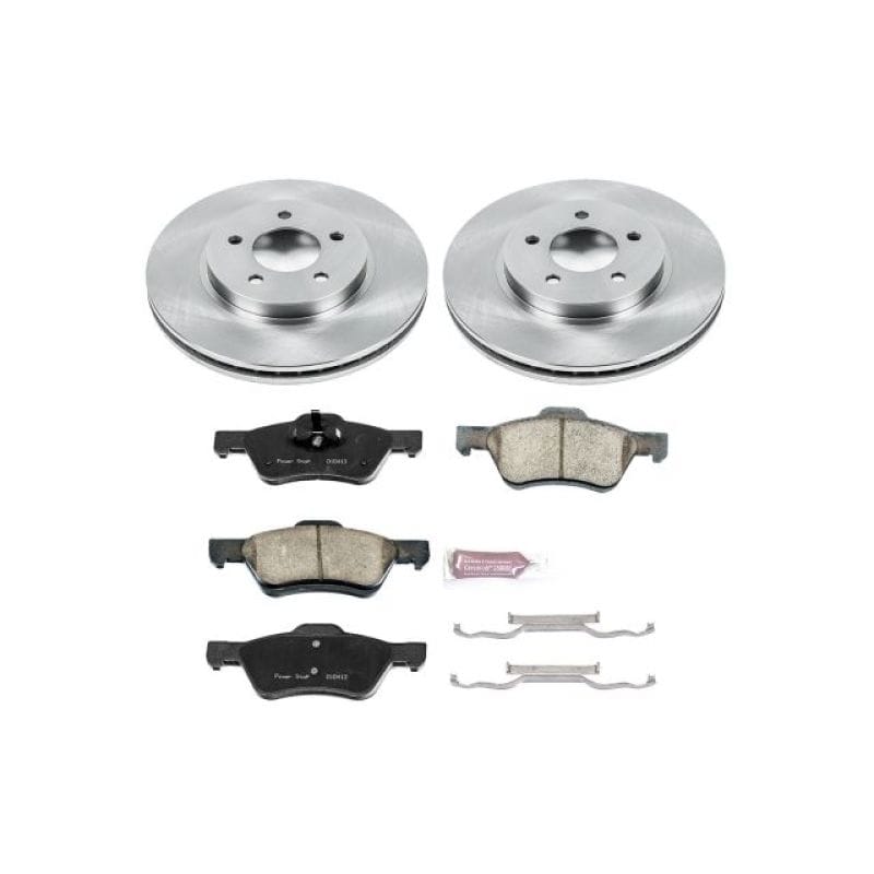 PowerStop — Power Stop 10-12 Ford Escape Front Autospecialty Brake Kit