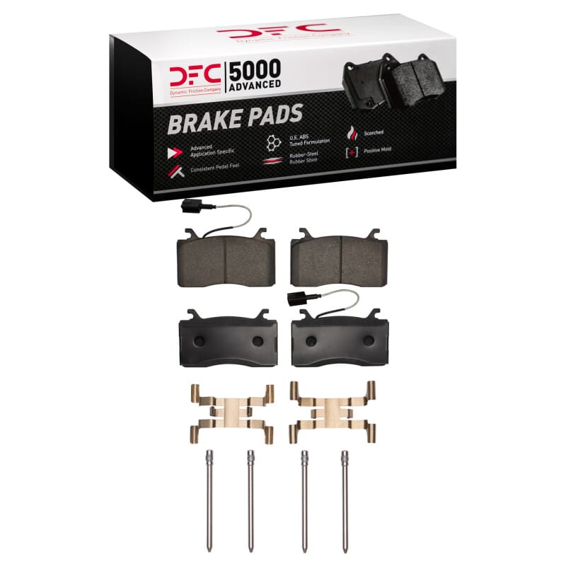 DFC — DFC 17-25 Alfa Romeo Giula Front 5000 Advanced Ceramic Brake Pads and Hardware Kit
DFC Brake Pad Set