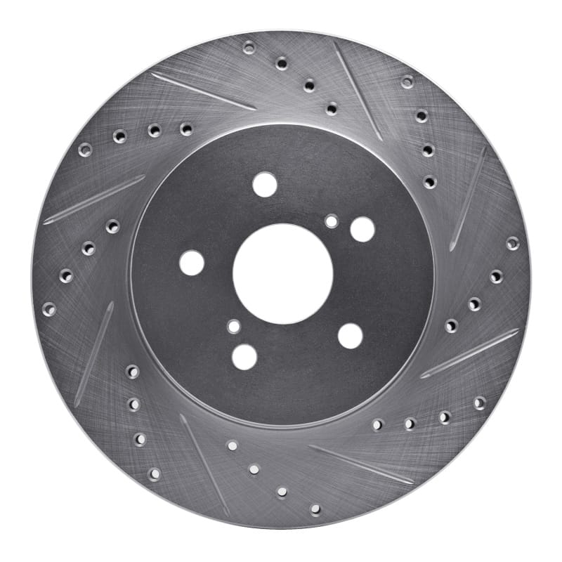 R1 Concepts — R1 04-09 Lexus RX330 Front Right Drilled & Slotted Silver Brake Rotor
R1 Brake Rotor Drill