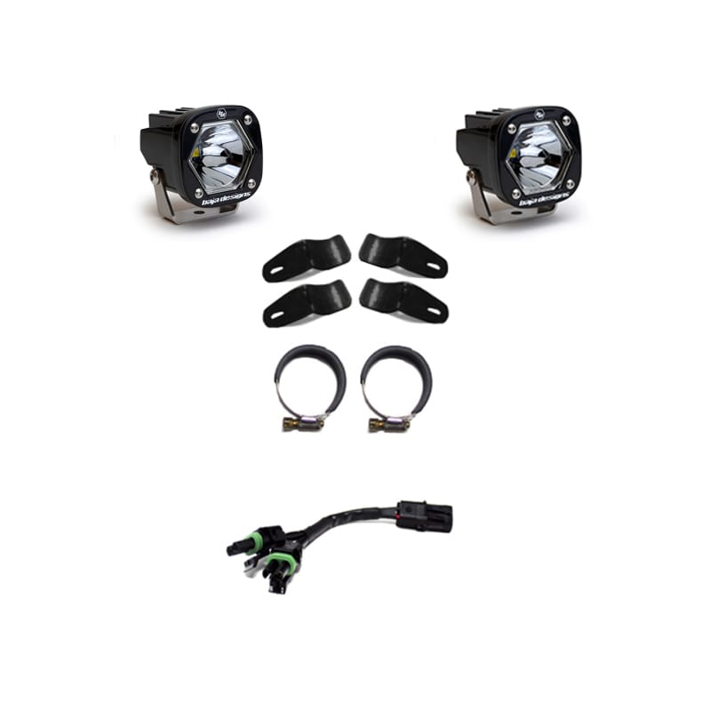 Baja Designs — Baja Designs S1 Universal Moto Kit Spot w/EFI Baja Desgins