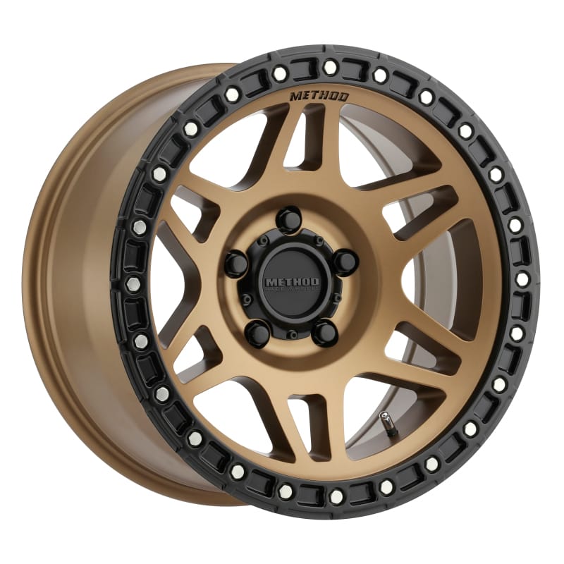 Method Wheels — Method MR312 17x8.5 0mm Offset 5x150 110.5mm CB Method Bronze/Black Street Loc Wheel