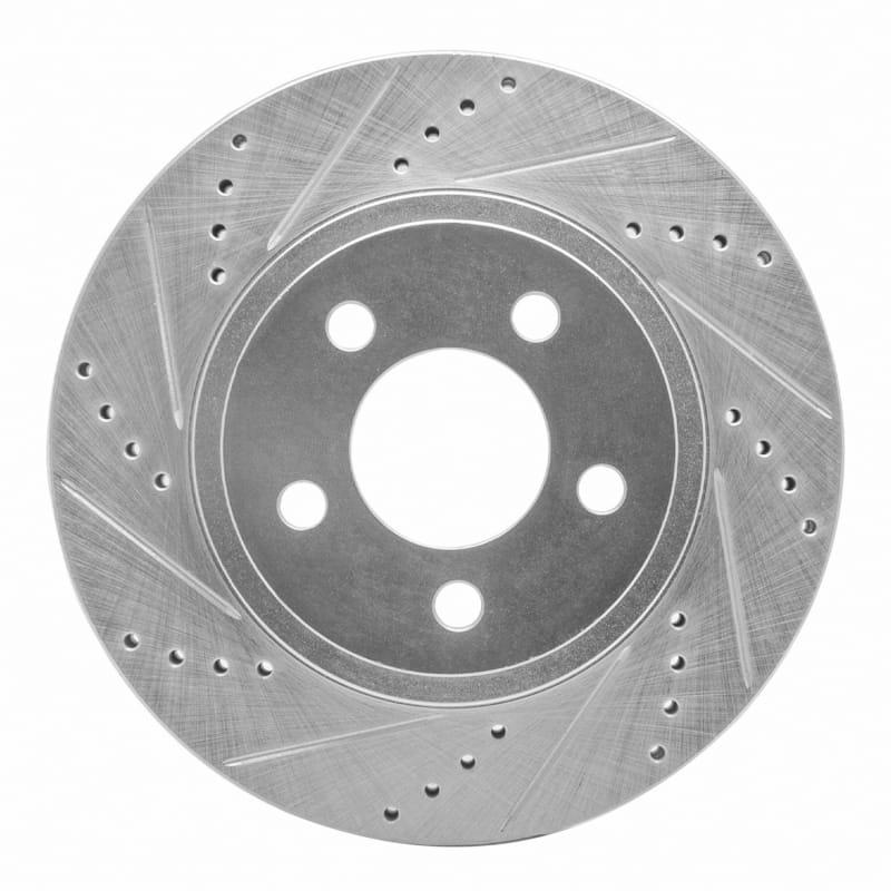 R1 Concepts — R1 2001-2011 Ford Explorer Sport Front Left Drilled & Slotted Silver Brake Rotor
R1 Brake Rotor Drill