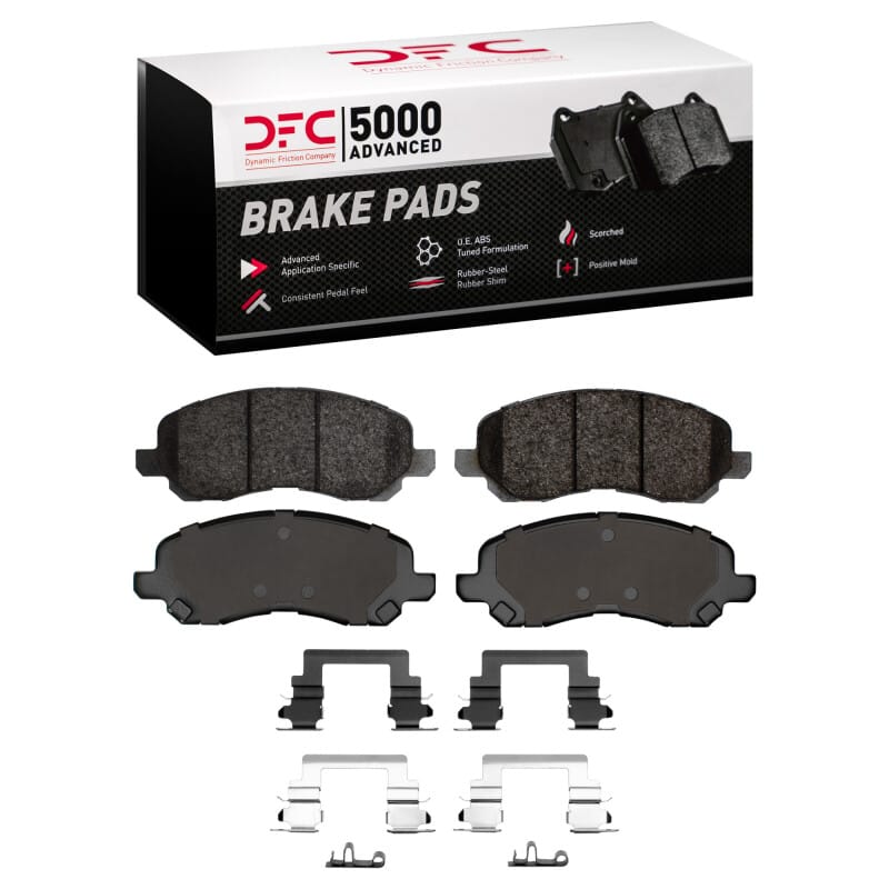 DFC — DFC 00-25 Chrysler Sebring Front 5000 Advanced Ceramic Brake Pads and Hardware Kit
DFC Brake Pad Set