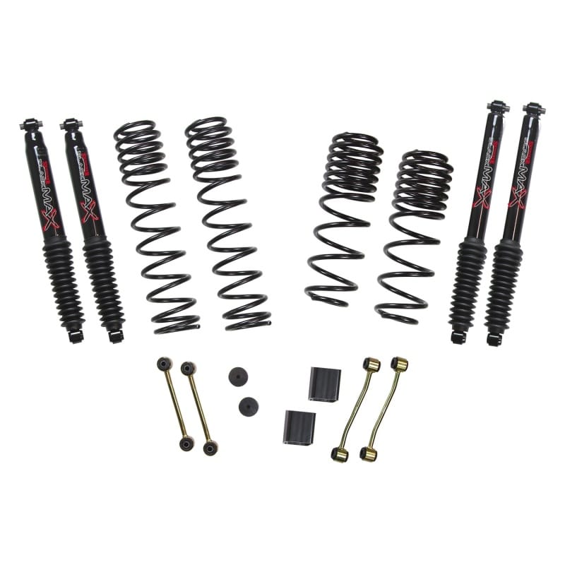 Skyjacker — Skyjacker 2020 Jeep JL 4WD Rubicon Diesel 2.5in Dual Rate Long Travel Sus Lift Kit w/Blk Max Shocks
2.5 In. Lift Kit
