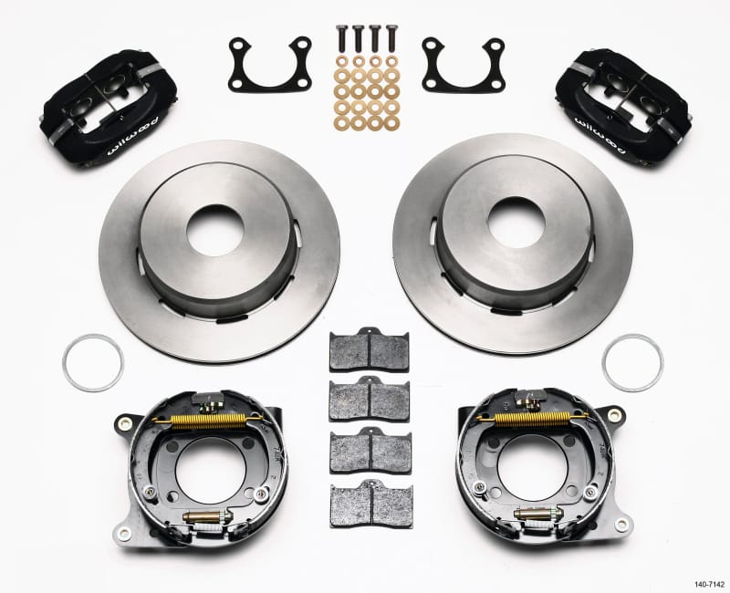 Wilwood — Wilwood Forged Dynalite P/S Park Brake Kit Big Ford 2.36in Offset Currie Blank
BRAKE KIT