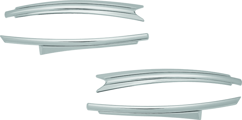 Kuryakyn — Kuryakyn Saddlebag Top Trim Indian Chrome